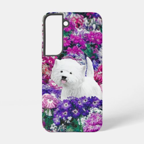 West Highland White Terrier Painting Dog Art Samsung Galaxy S22 Case