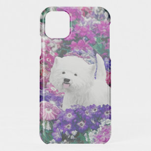 West Highland White Terrier Painting Dog Art iPhone 11 Case