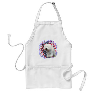 West Highland White Terrier Patriot Adult Apron
