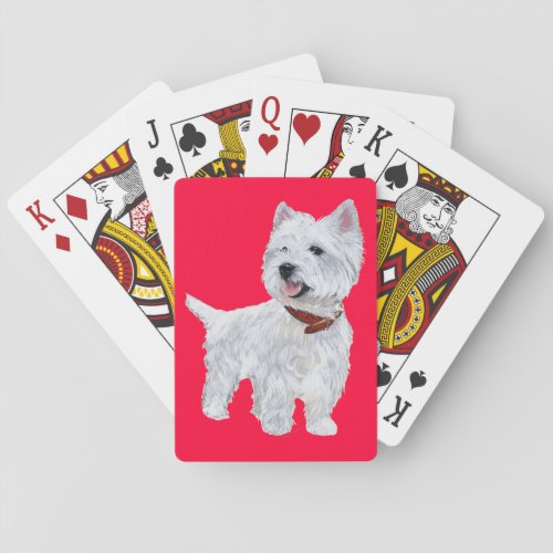 West Highland White Terrier Playing Cards