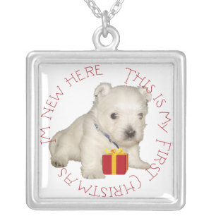 West Highland White Terrier Portrait Necklace