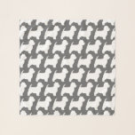 West Highland White Terrier Silhouettes Pattern Scarf<br><div class="desc">Westie Lover's Scarf</div>