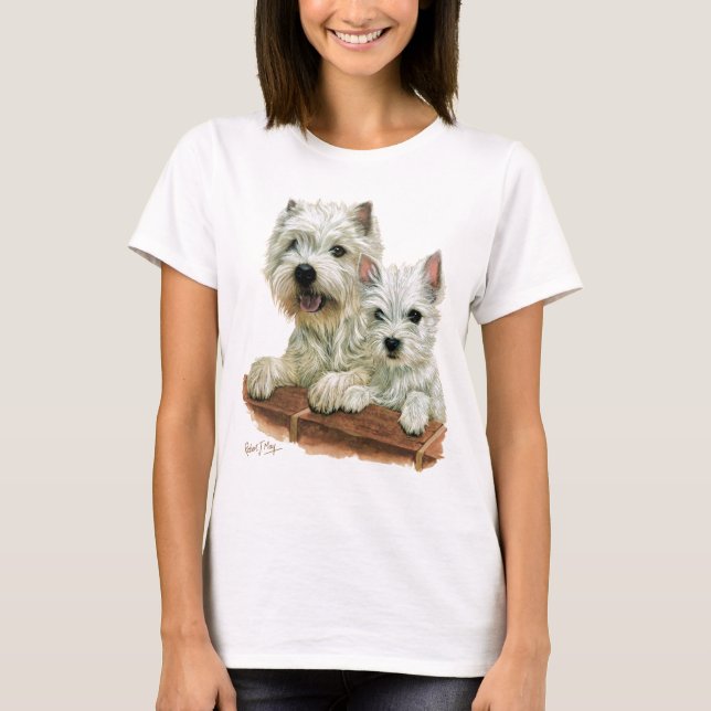 West Highland White Terrier T-Shirt (Front)