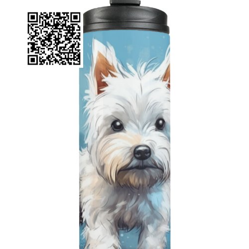 West Highland White Terrier Thermal Tumbler