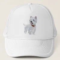 West Highland White Terrier Baseball Cap Westie Dog Fashionable