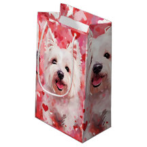 West Highland White Terrier Valentines day