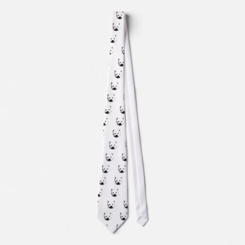 West Highland White Terrier Westie Dog Image Tie