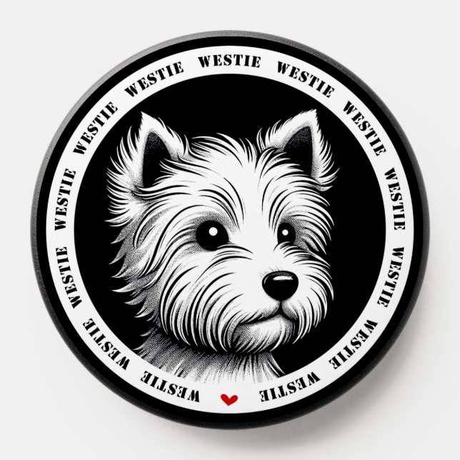 West Highland White Terrier / Westie PopSocket (Popsocket)