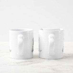 WEST HIGHLAND WHITE TERRIER. "WESTY" COFFEE MUG SET