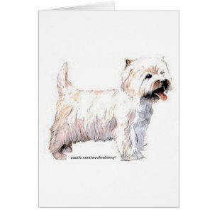 West Highland White Terriers Cards