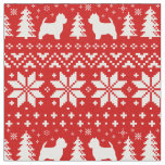 West Highland White Terriers Christmas Westies Fabric