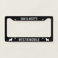 West Highland White Terriers Westiemobile Custom