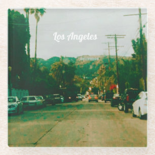 West Hollywood, Los Angeles, California Glass Coaster