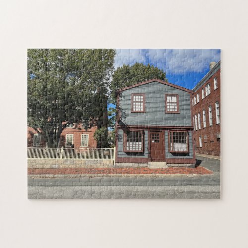West India Goods Store in Salem Massachusetts Jigsaw Puzzle