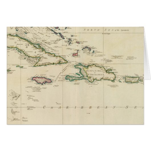 West India Islands 2 Cards (Front Horizontal)