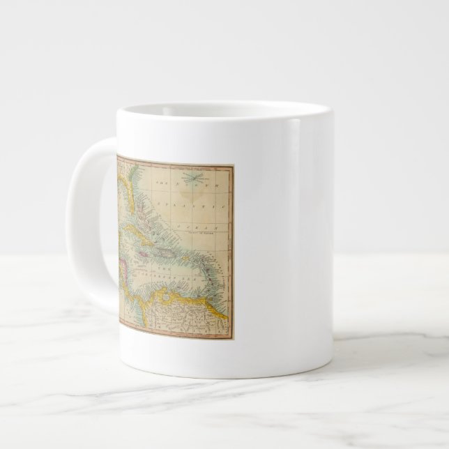 West India Islands Giant Coffee Mug (Front Left)