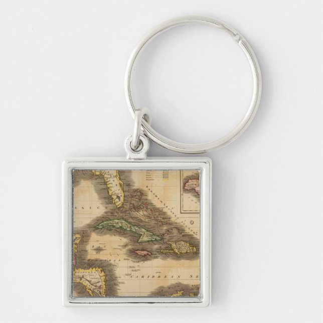 West India Islands Keychain (Front)