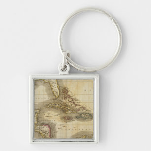 West India Isles Keychain