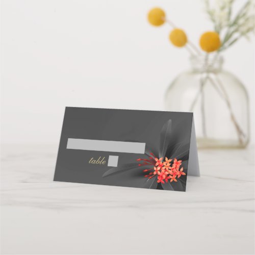 West Indian Jasmine Wedding Place Card