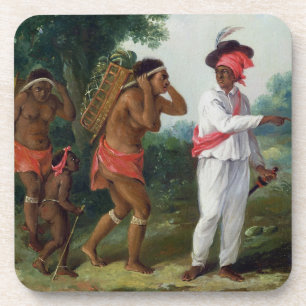 West Indian Man of Colour, Directing two Carib Wom Coaster