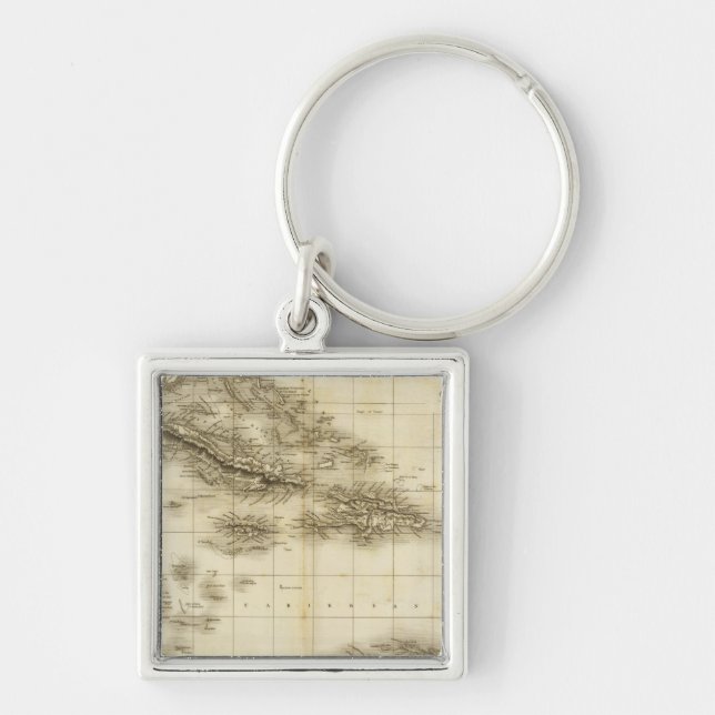 West Indies 13 Keychain (Front)