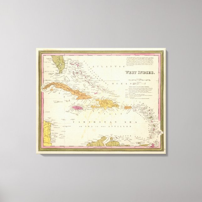 West Indies 22 Canvas Print (Front)