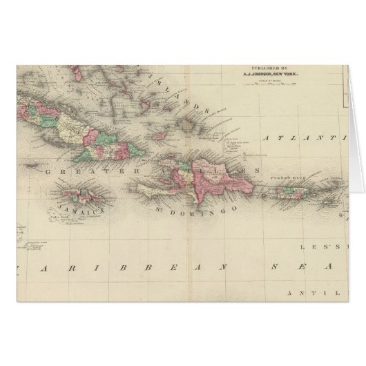 West Indies 3 Cards (Front Horizontal)