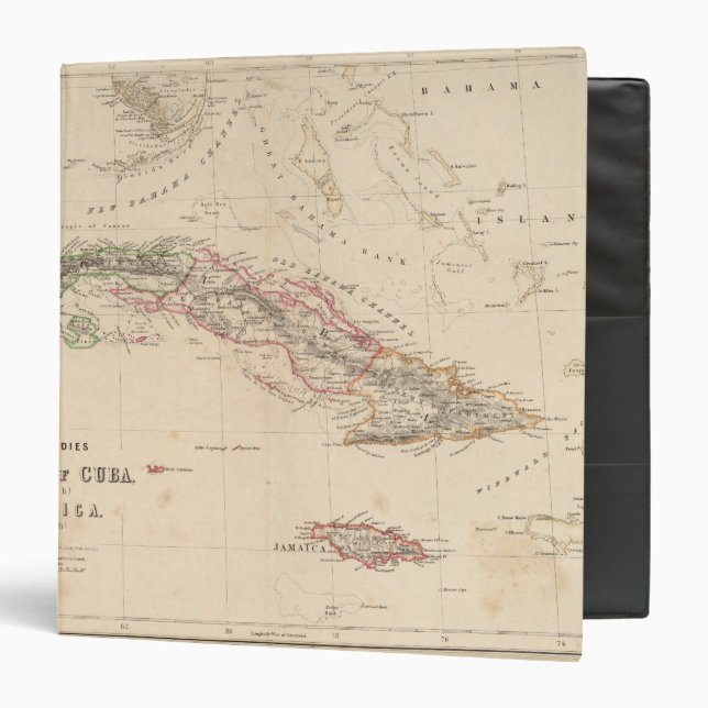 West Indies 3 Ring Binder (Front/Inside)