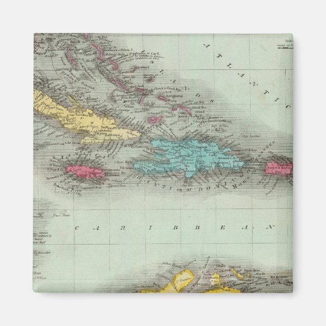 West Indies 8 Magnet (Front)