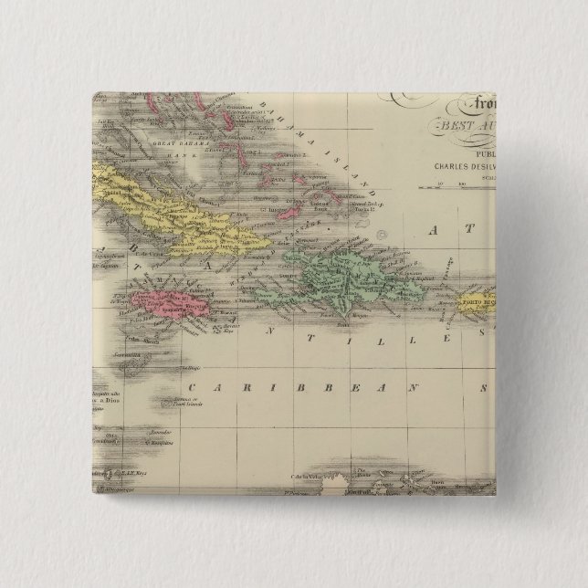 West Indies 9 Button (Front)