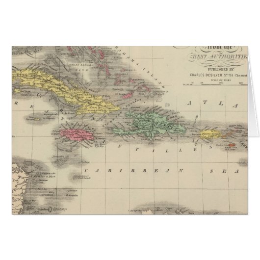 West Indies 9 Cards (Front Horizontal)