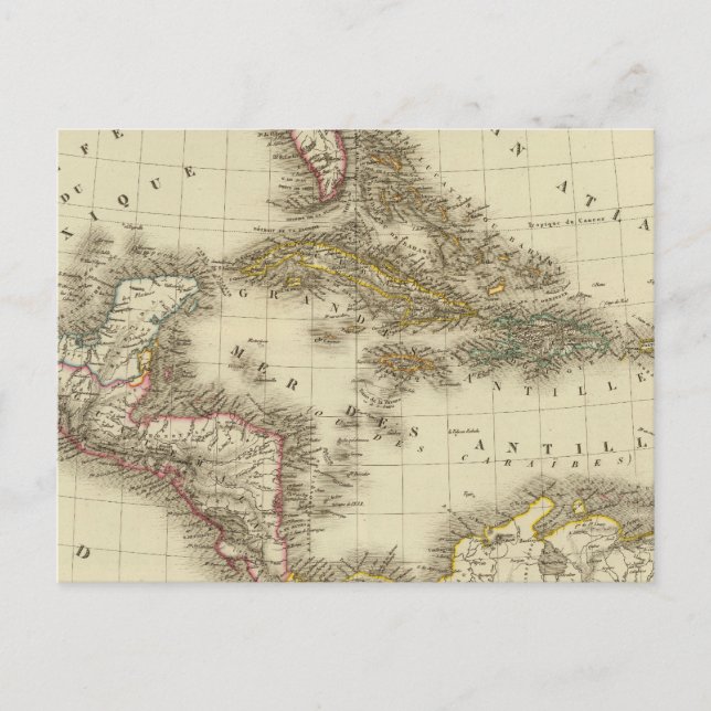 West Indies Central America Postcard (Front)