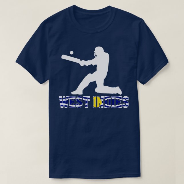 West Indies Cricket Fan Jersey 2023 West Indian Cr T-Shirt (Design Front)