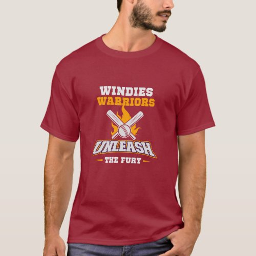 West Indies Cricket Windies Warriors Retro T_Shirt