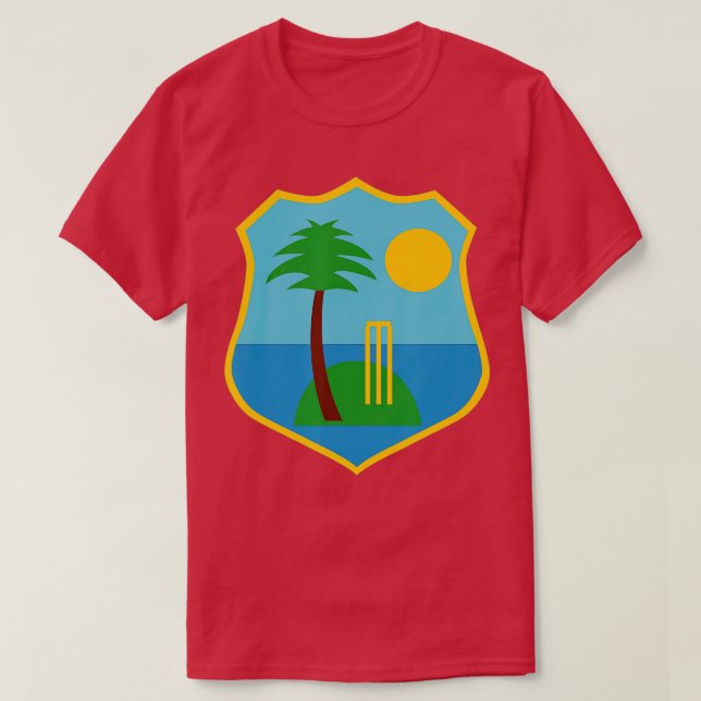 West Indies Windies Cricket Fans   1  T-Shirt (Design Front)