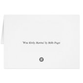 West Kirby Marina Cards (Back Horizontal)