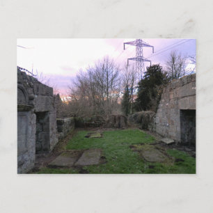 West Kirk Ruins: Outlander's Black Kirk Postcard