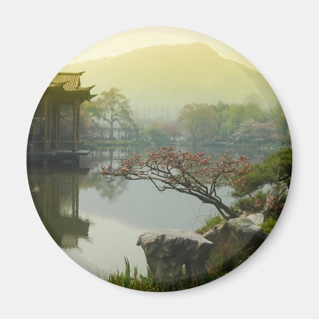west lake, China Magnet (Front)