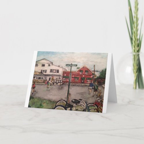 West Lake Shore Drive Greeting Card