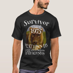 West Linn High School Reunion Template Jersey 2045 T-Shirt