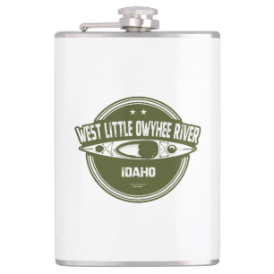 West Little Owyhee River Idaho Kayaking Flask