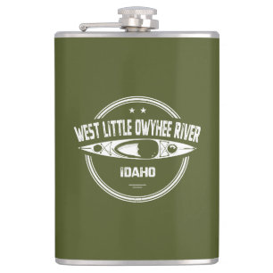 West Little Owyhee River Idaho Kayaking Flask