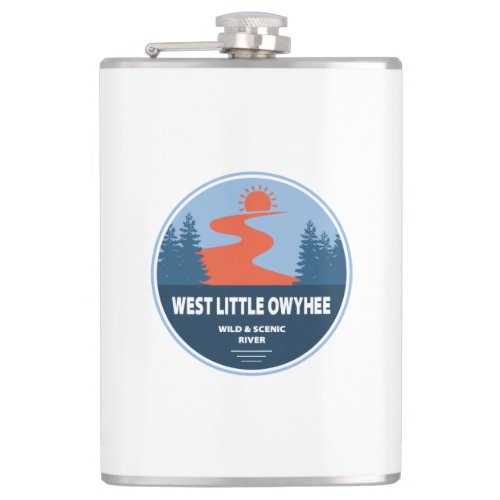 West Little Owyhee Wild And Scenic River Oregon Flask