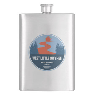 West Little Owyhee Wild And Scenic River Oregon Flask