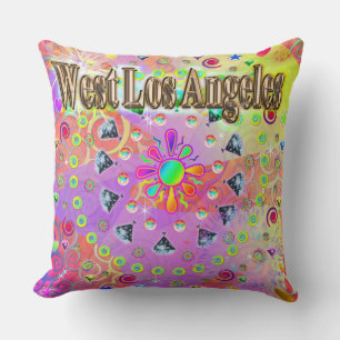 West Los Angeles Lucky Golden Pillow