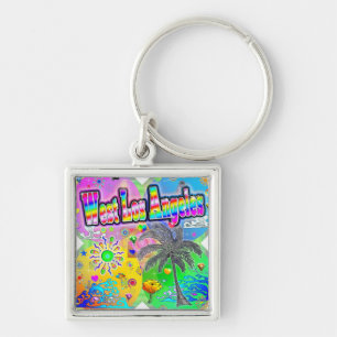 West Los Angeles Quadro Seasons Keychain