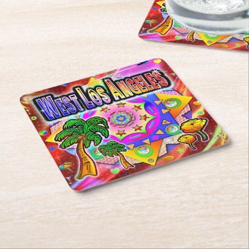 West Los Angeles Tropical Friends Coaster