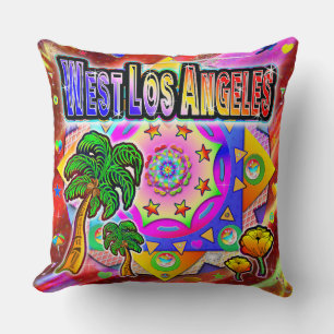 West Los Angeles Tropical Friends Pillow