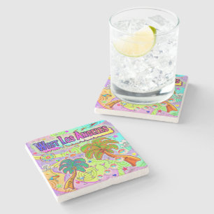 West Los Angeles Vacation Target Coaster