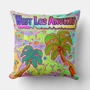 West Los Angeles Vacation Target Pillow